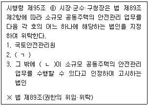 주택관리사보 2차 68번 문제 이미지