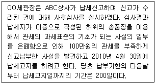 관세사 관세법개론 31번 문제 이미지