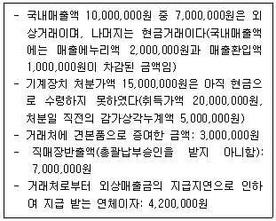 관세사 내국소비세법 7번 문제 이미지