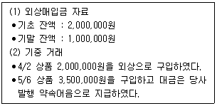 전산회계 2급 9번 문제 이미지