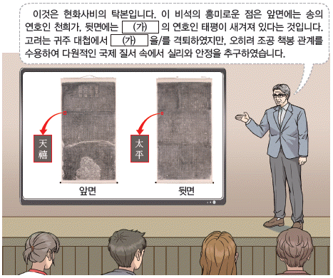 한국사능력검정시험 심화 11번 문제 이미지