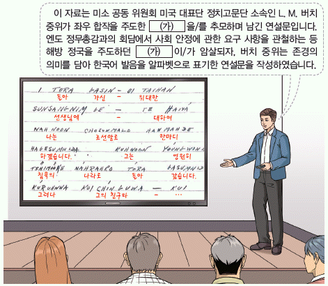 한국사능력검정시험 심화 46번 문제 이미지