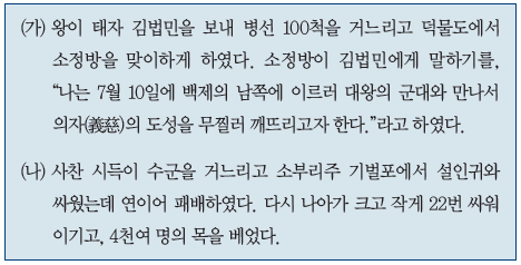 한국사능력검정시험 심화 6번 문제 이미지