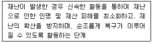 9급 지방직 공무원 재난관리론 4번 문제 이미지